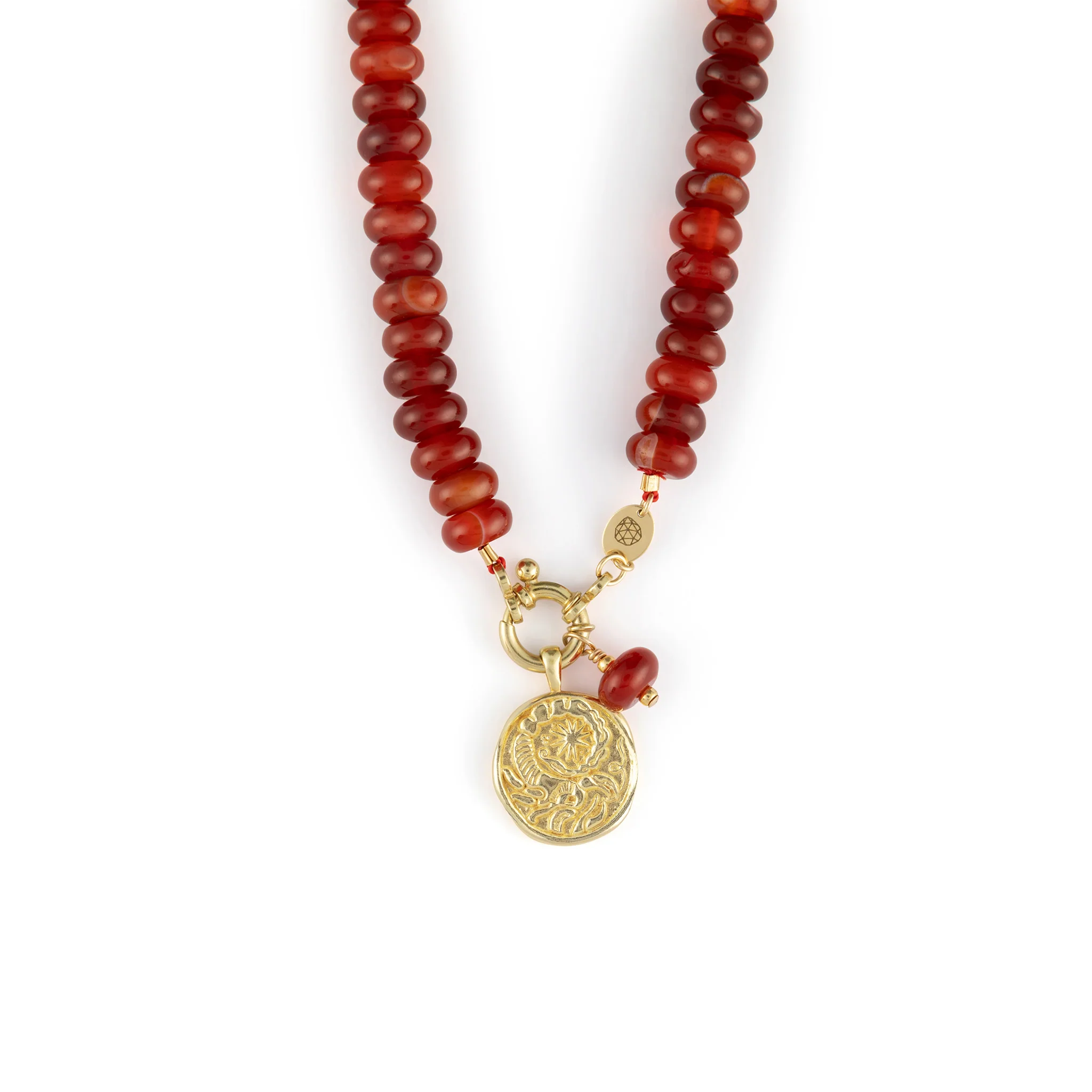 Scorpio Zodiac Coin Pendant Necklace - Image 3