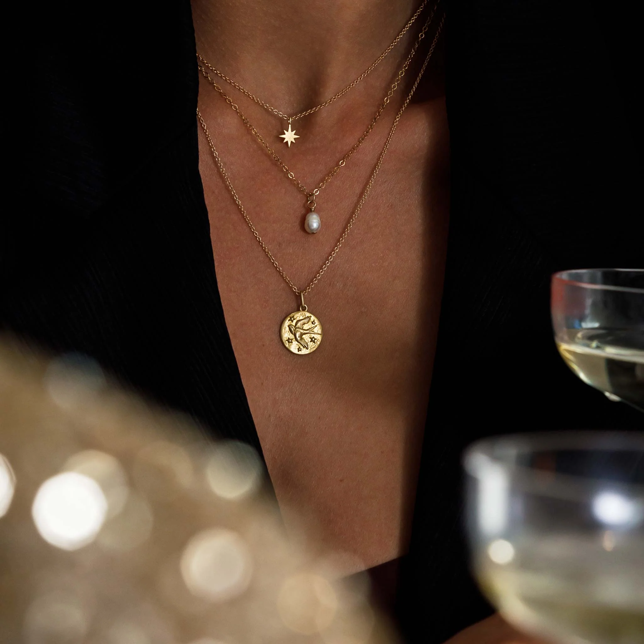 Pearl Pendant Necklace - Image 4