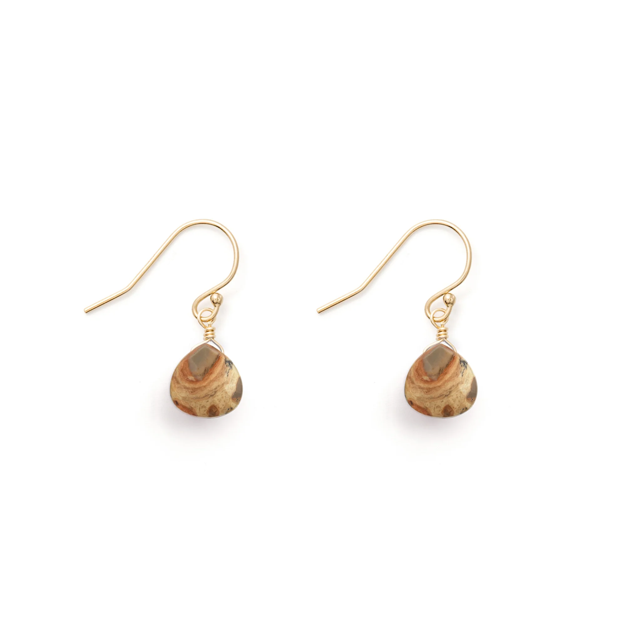Leopard Jasper Isla Drop Earring - Image 6