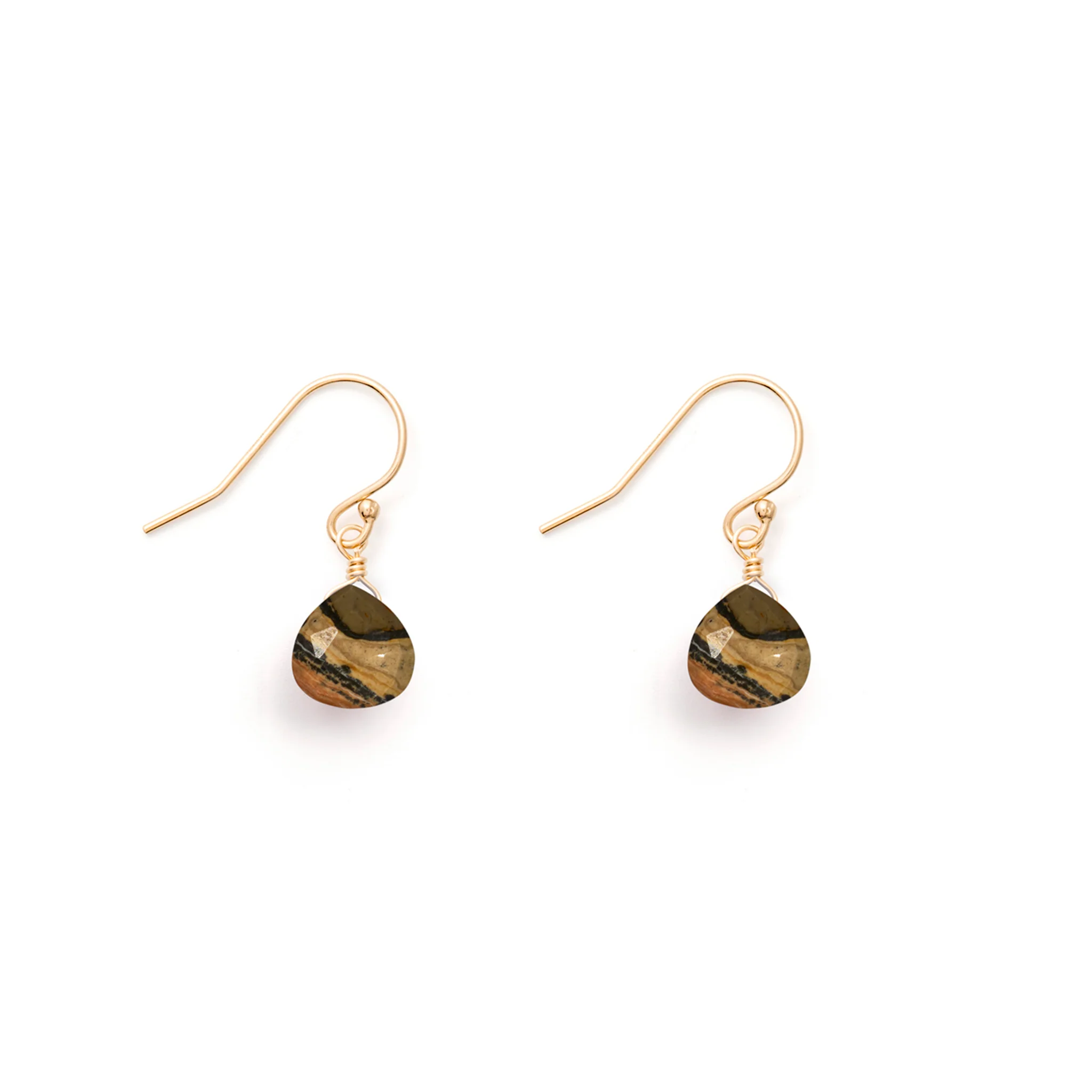 Leopard Jasper Isla Drop Earring - Image 8