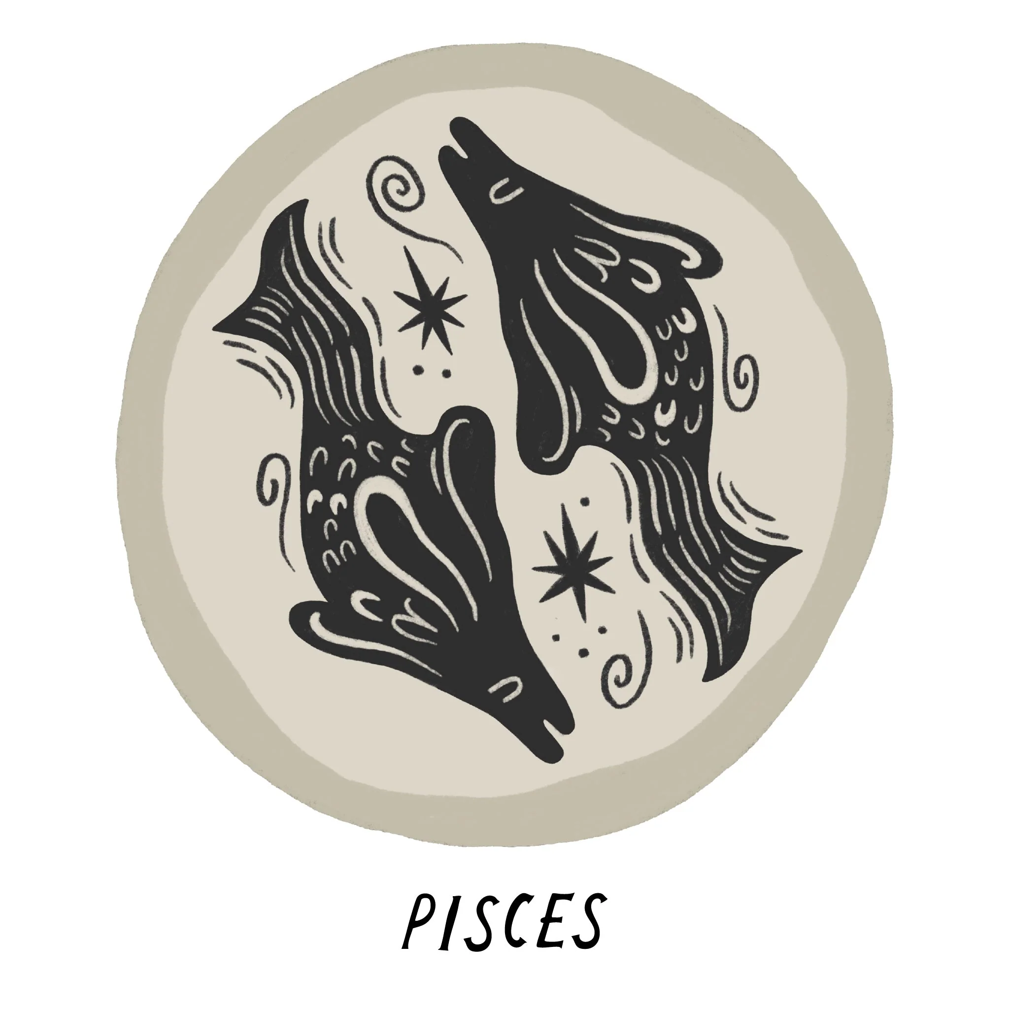 Pisces Zodiac Coin Pendant Necklace - Image 10