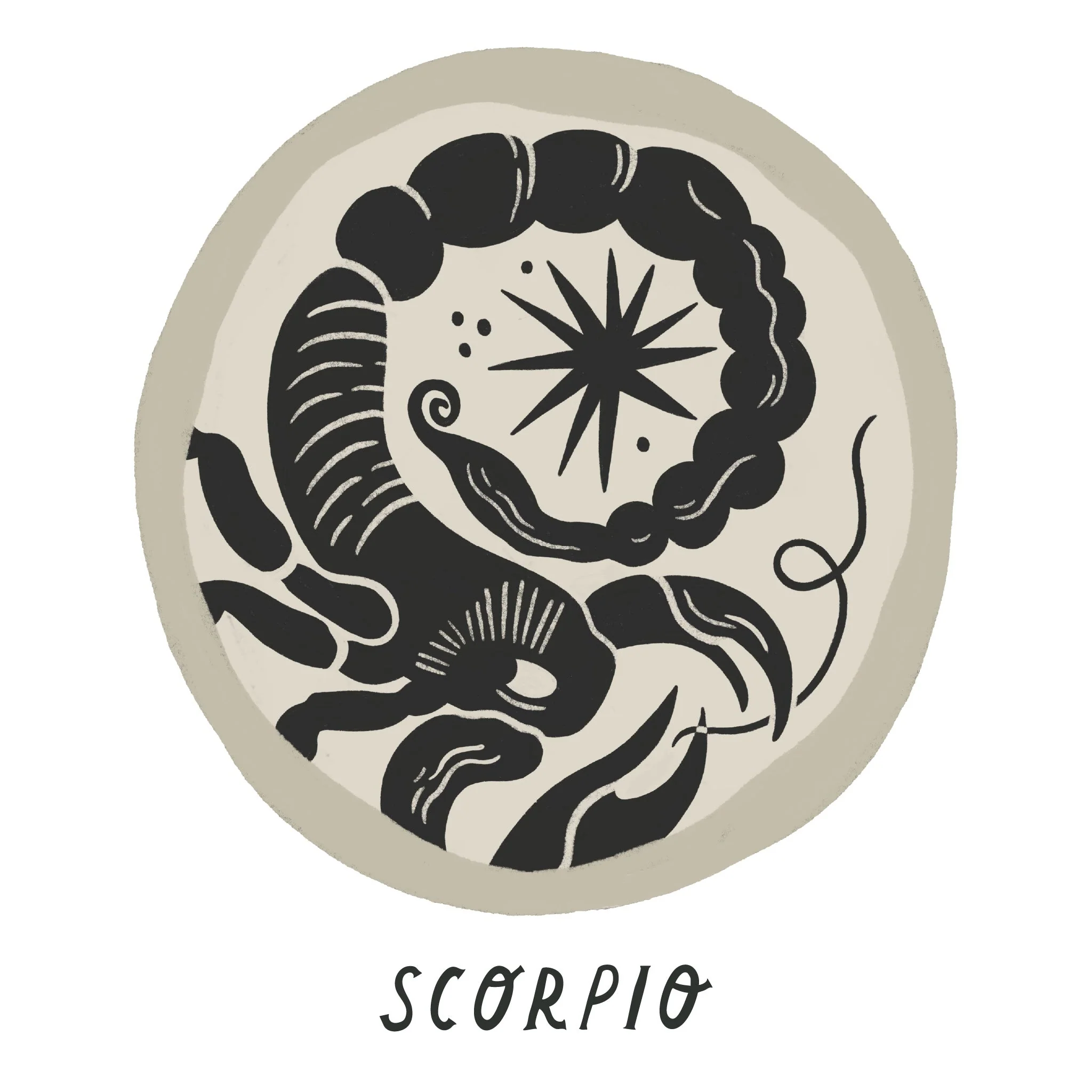 Scorpio Zodiac Coin Pendant Necklace - Image 9