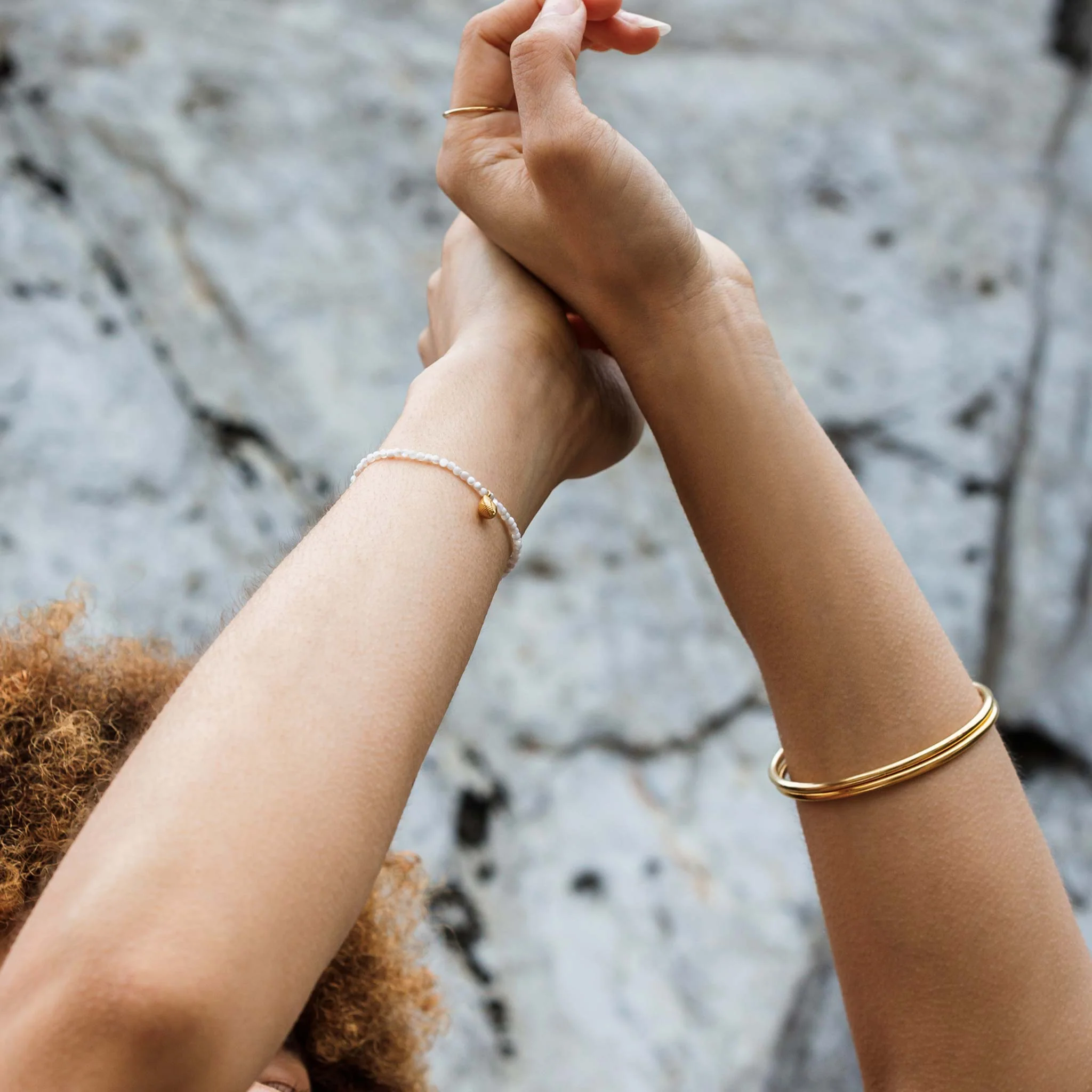 Silke Gold Bangle - Image 5