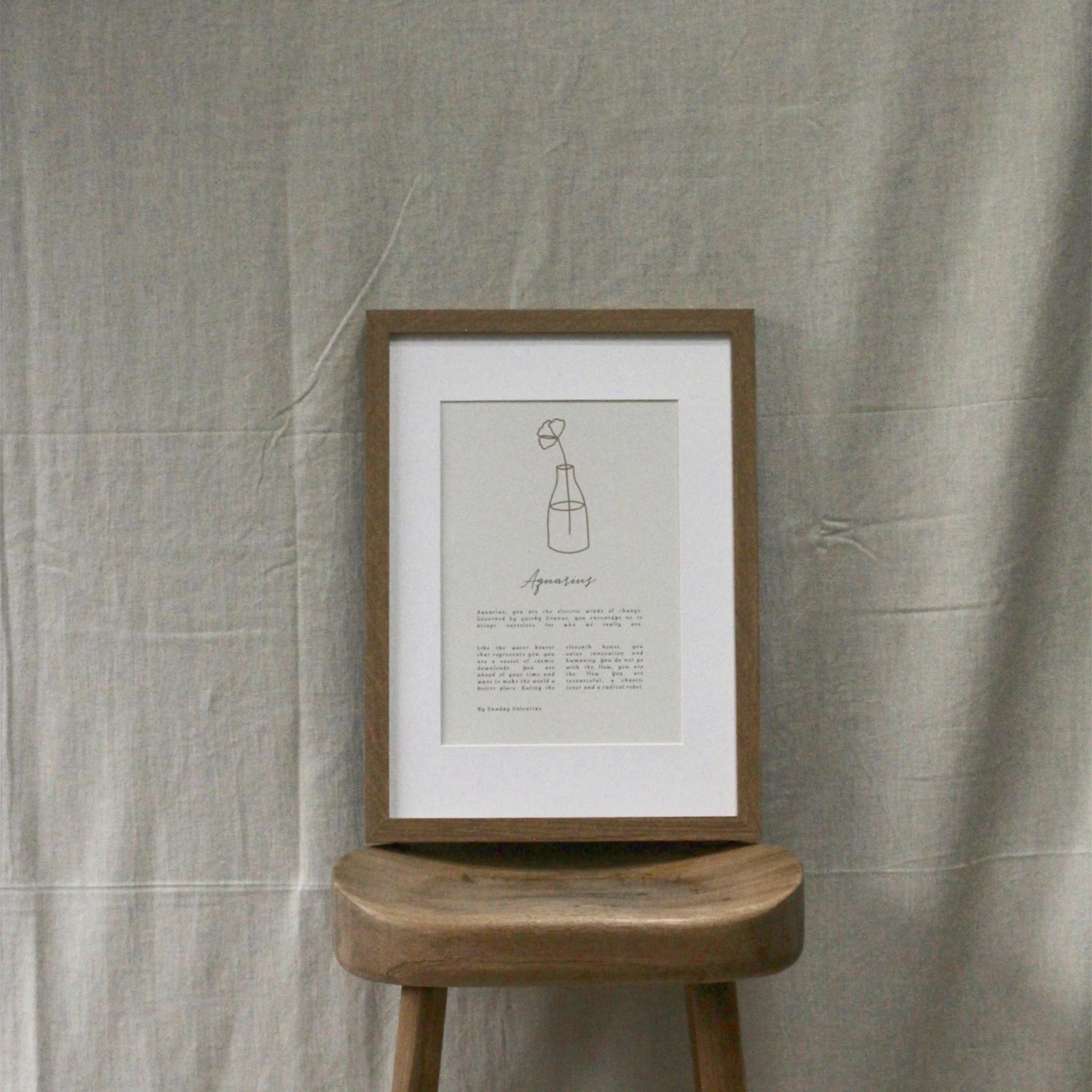 Sunday Valentine Star Sign Prints - Image 11