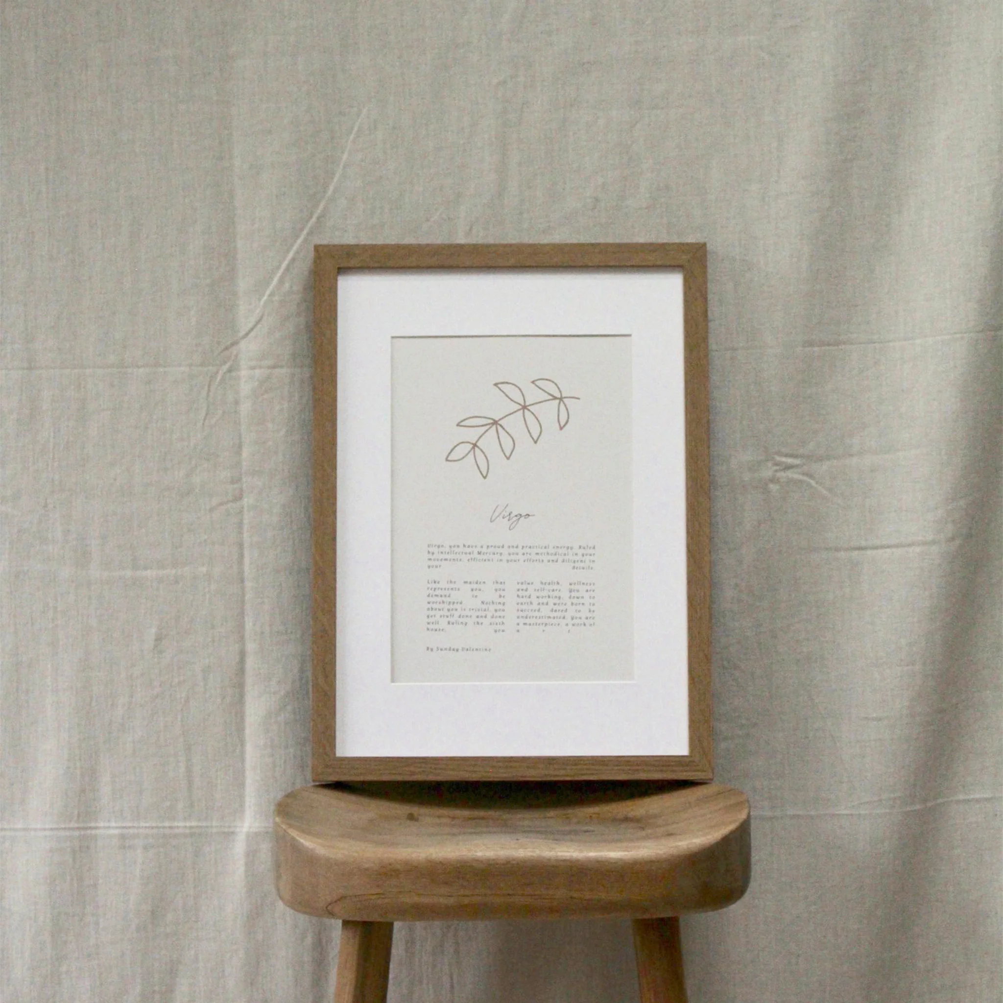 Sunday Valentine Star Sign Prints - Image 6