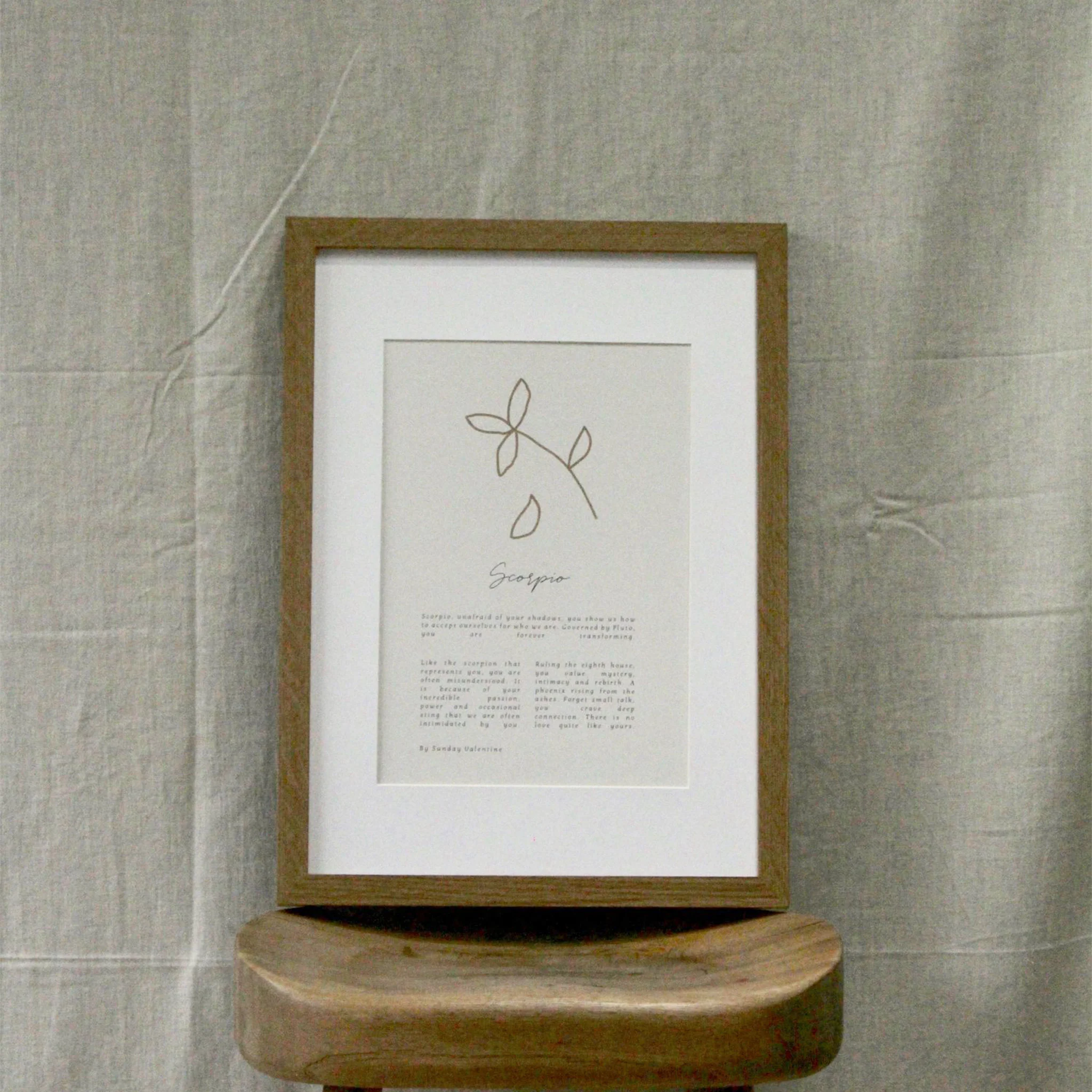 Sunday Valentine Star Sign Prints - Image 8