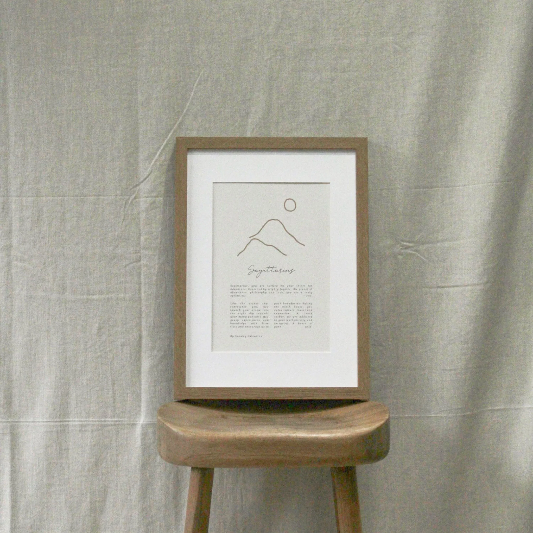 Sunday Valentine Star Sign Prints - Image 9