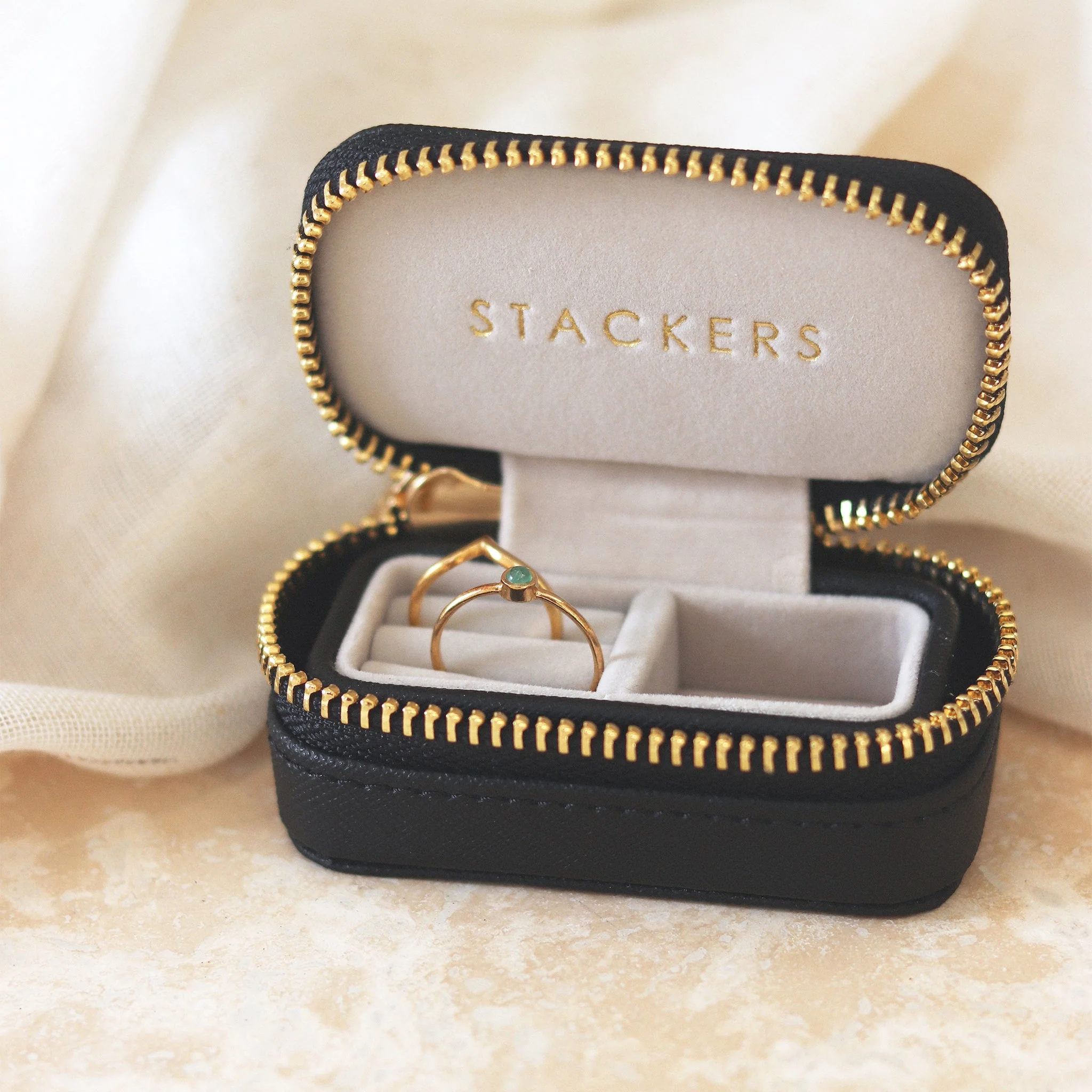 Wanderlust Life x Stackers Travel Jewellery Box - Petite - Image 4